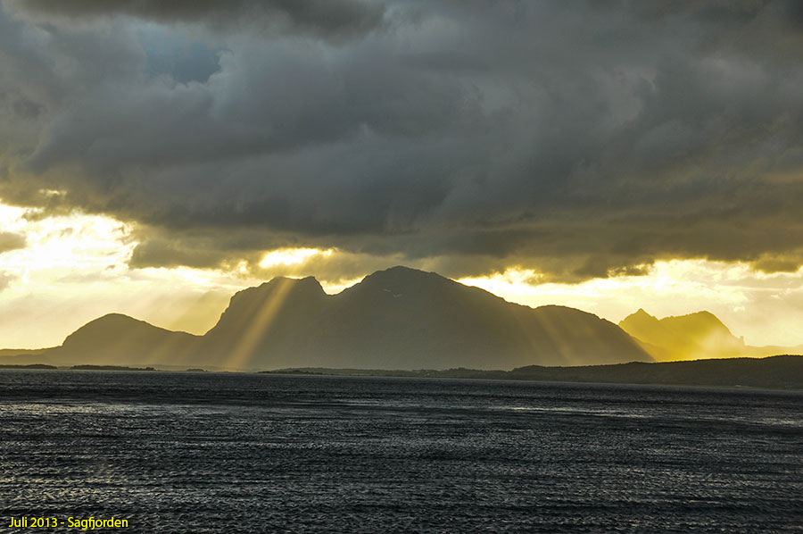 Frå Sagfjorden i Steigen