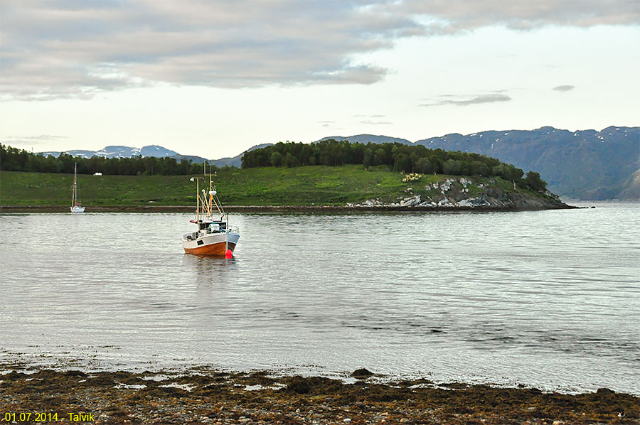 Frå Talvik i Finnmark