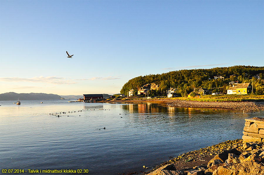 Frå Talvik i Finnmark