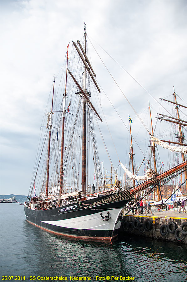 SS Oosterschelde, Nederland