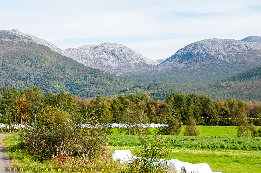 Mot Øvsthusdalen