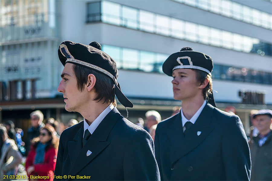 Buekorps på Torgalmenningen