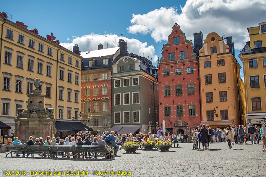 Frå Gamla Stan i Stockholm