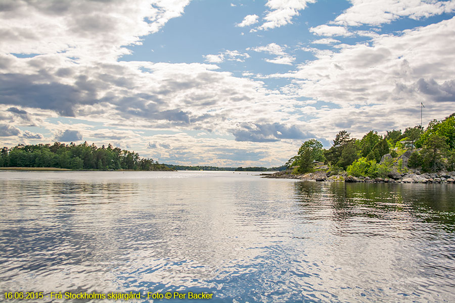 Frå Stockholms skjärgård