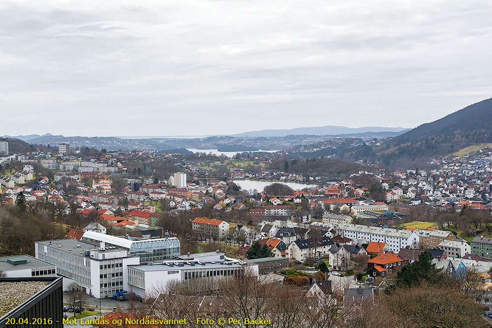 Mot Landås og Nordåsvannet