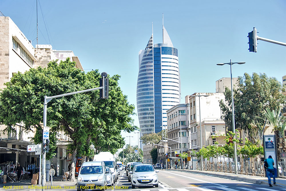 Rådhuset i Haifa, Israel