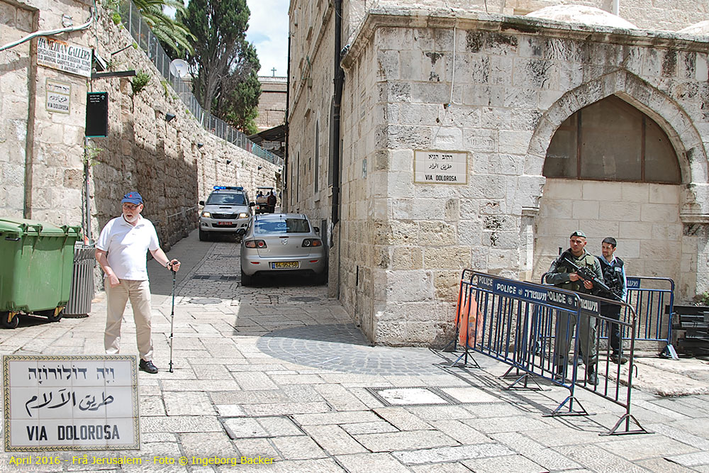 Frå Jerusalem, Via Dolorosa