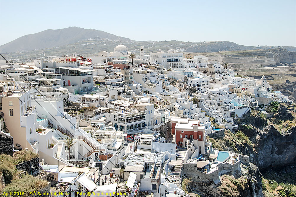 Frå Santorini, Hellas