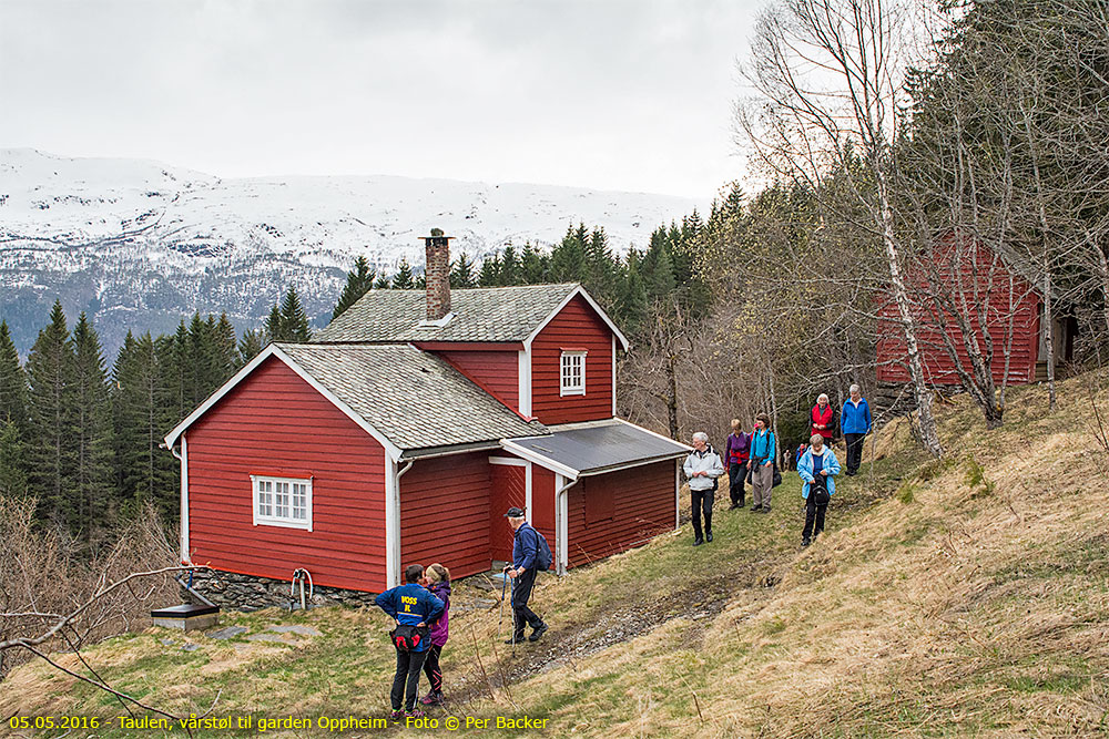 Taulen, vårstøl til garden Oppheim