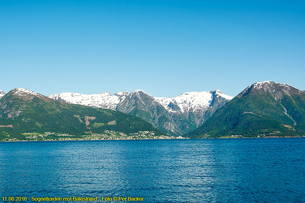 Sognefjorden mot Balestrand