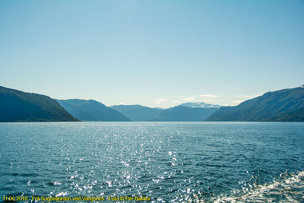 Sognefjorden ved Vangsnes