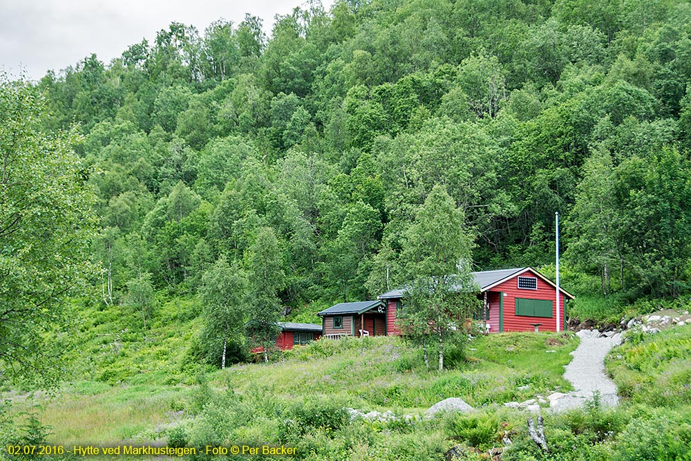 Hytte ved Markhusteigen