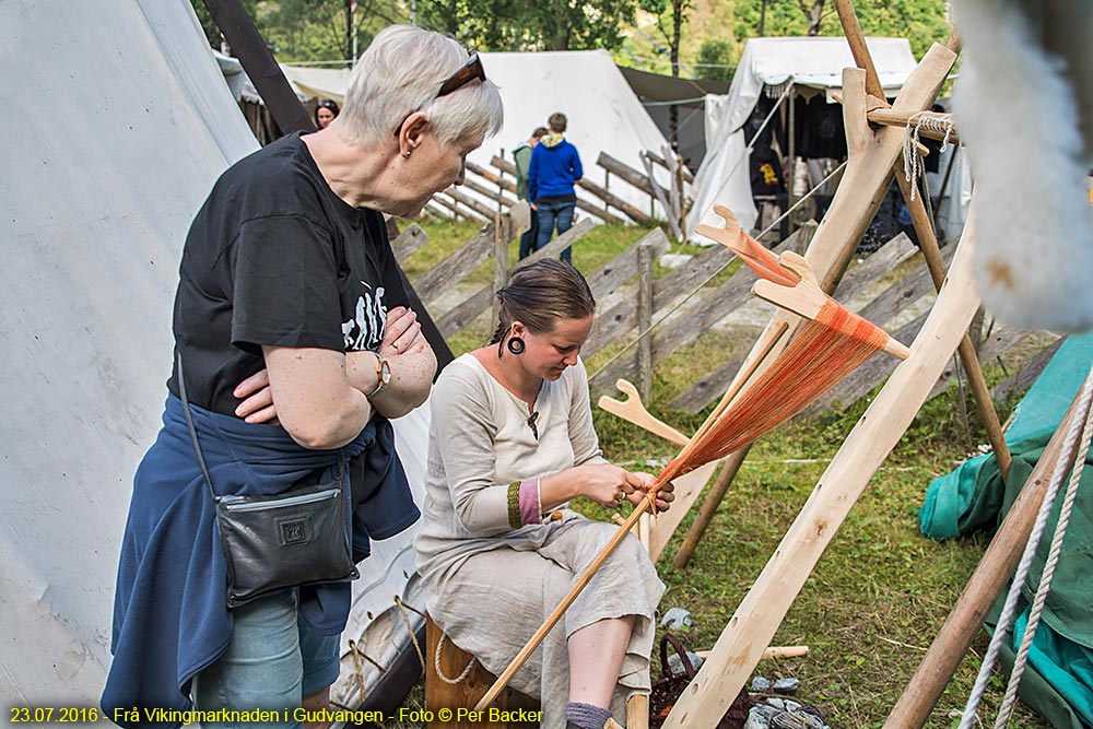 Frå vikingmarknaden i Gudvangen