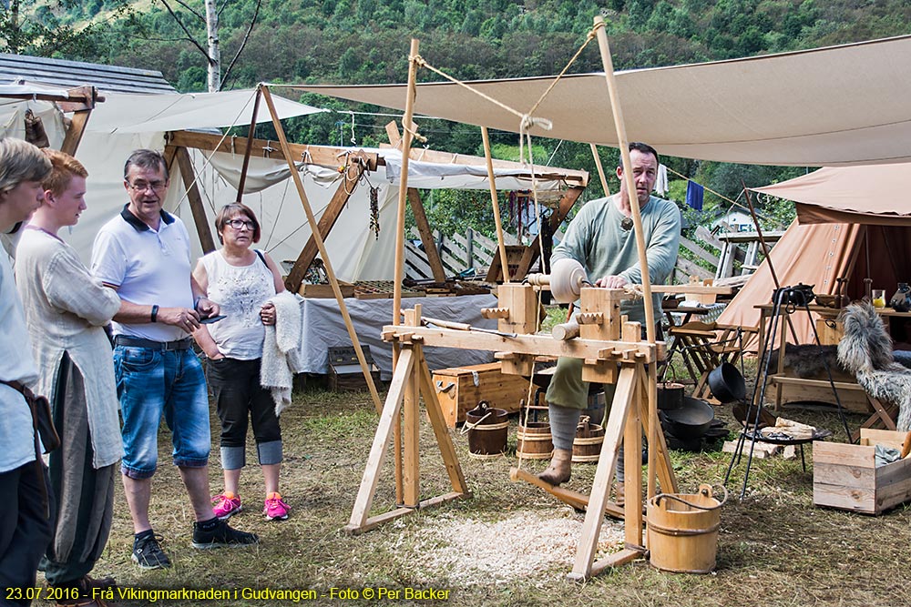 Frå vikingmarknaden i Gudvangen