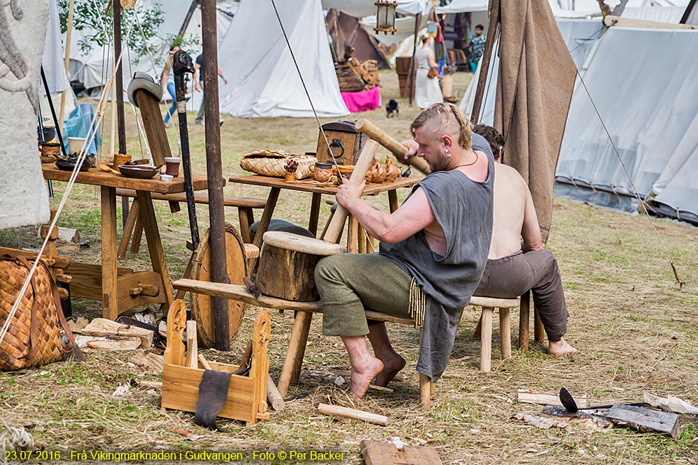 Frå vikingmarknaden i Gudvangen