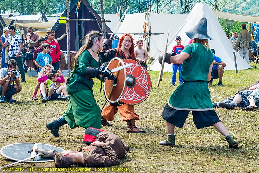 Frå vikingmarknaden i Gudvangen