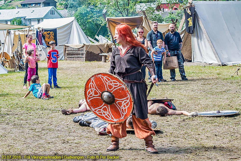 Frå vikingmarknaden i Gudvangen