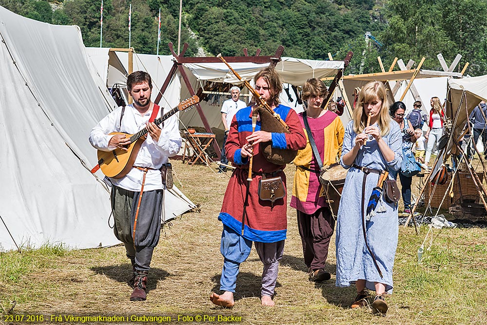 Frå vikingmarknaden i Gudvangen