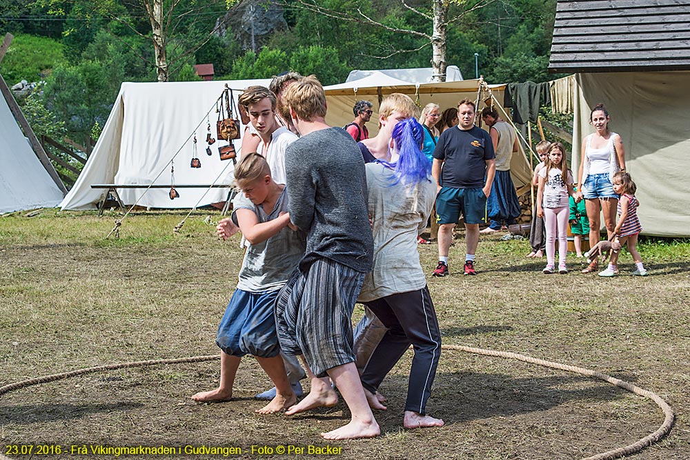 Frå vikingmarknaden i Gudvangen