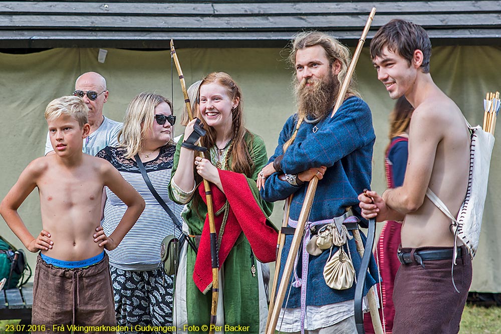 Frå vikingmarknaden i Gudvangen