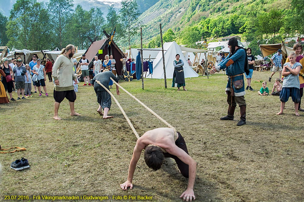 Frå vikingmarknaden i Gudvangen