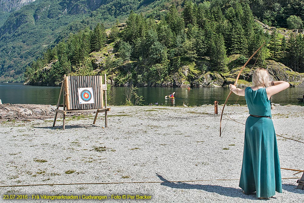 Frå vikingmarknaden i Gudvangen