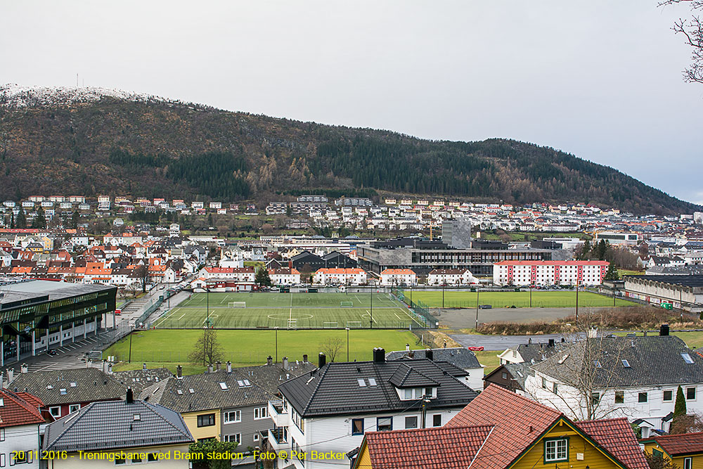 Treningsbaner ved Brann stadion