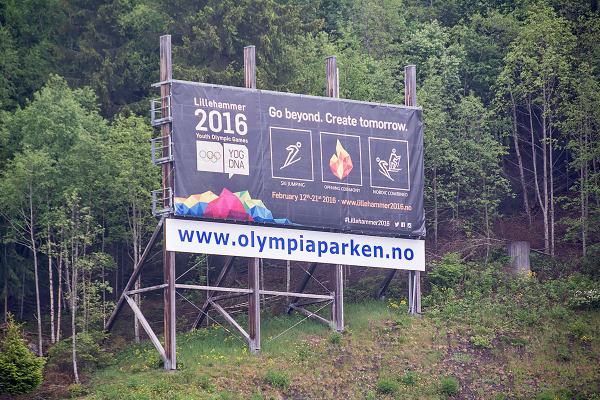 Frå Lysgårdsbakken, Lillehammer