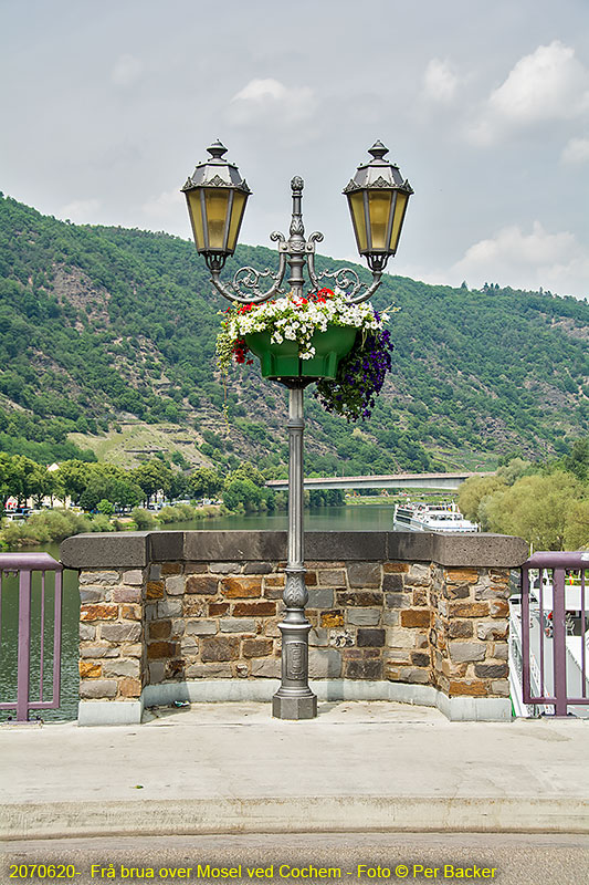 Frå brua over Rhinen ved Cochem