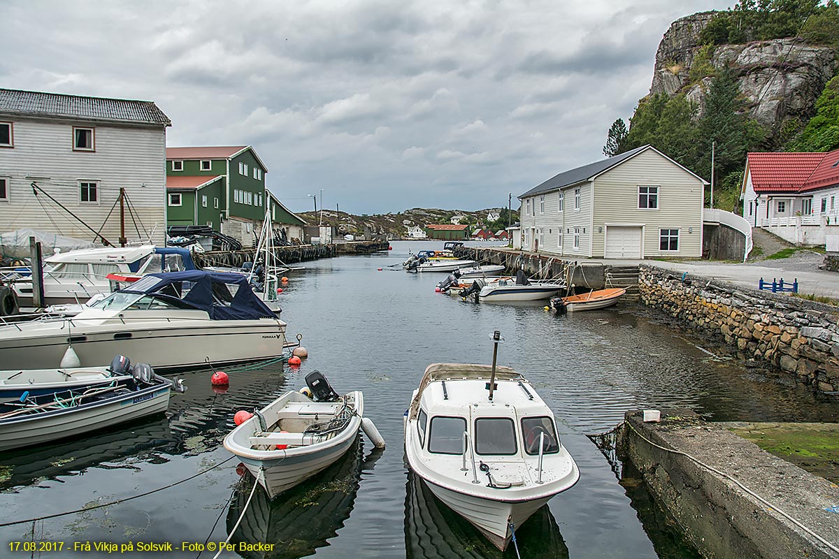 Frå Vikja på Solsvik