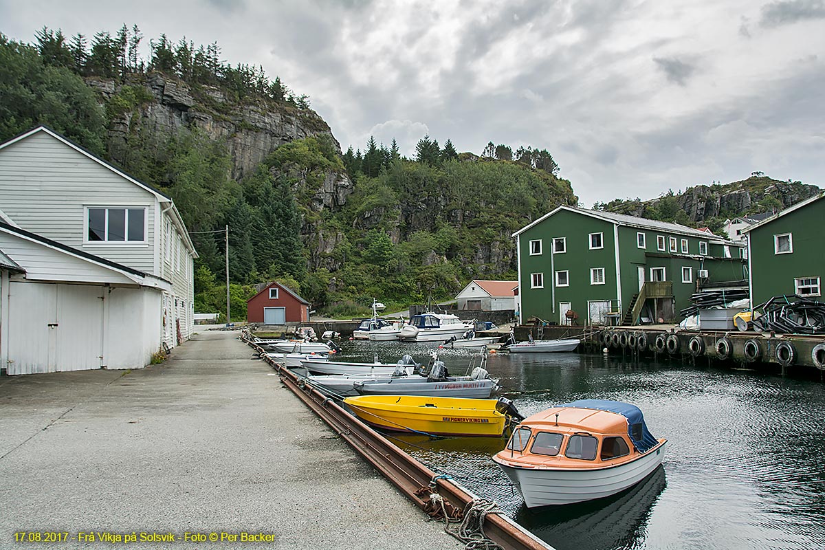 Frå Vikja på Solsvik