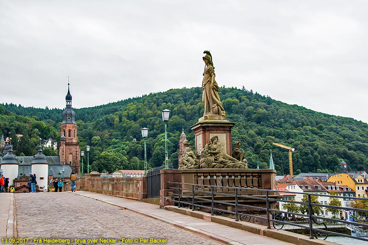 Heidelberg - brua over Neckar