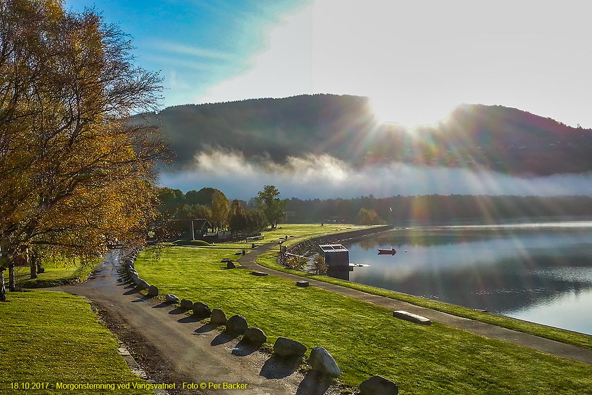 Morgonstemning ved Vangsvatnet