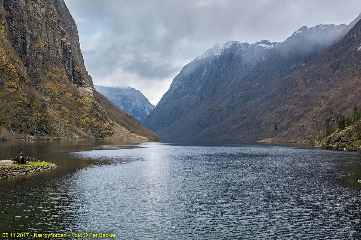 Nærøyfjorden ved Gudvangen