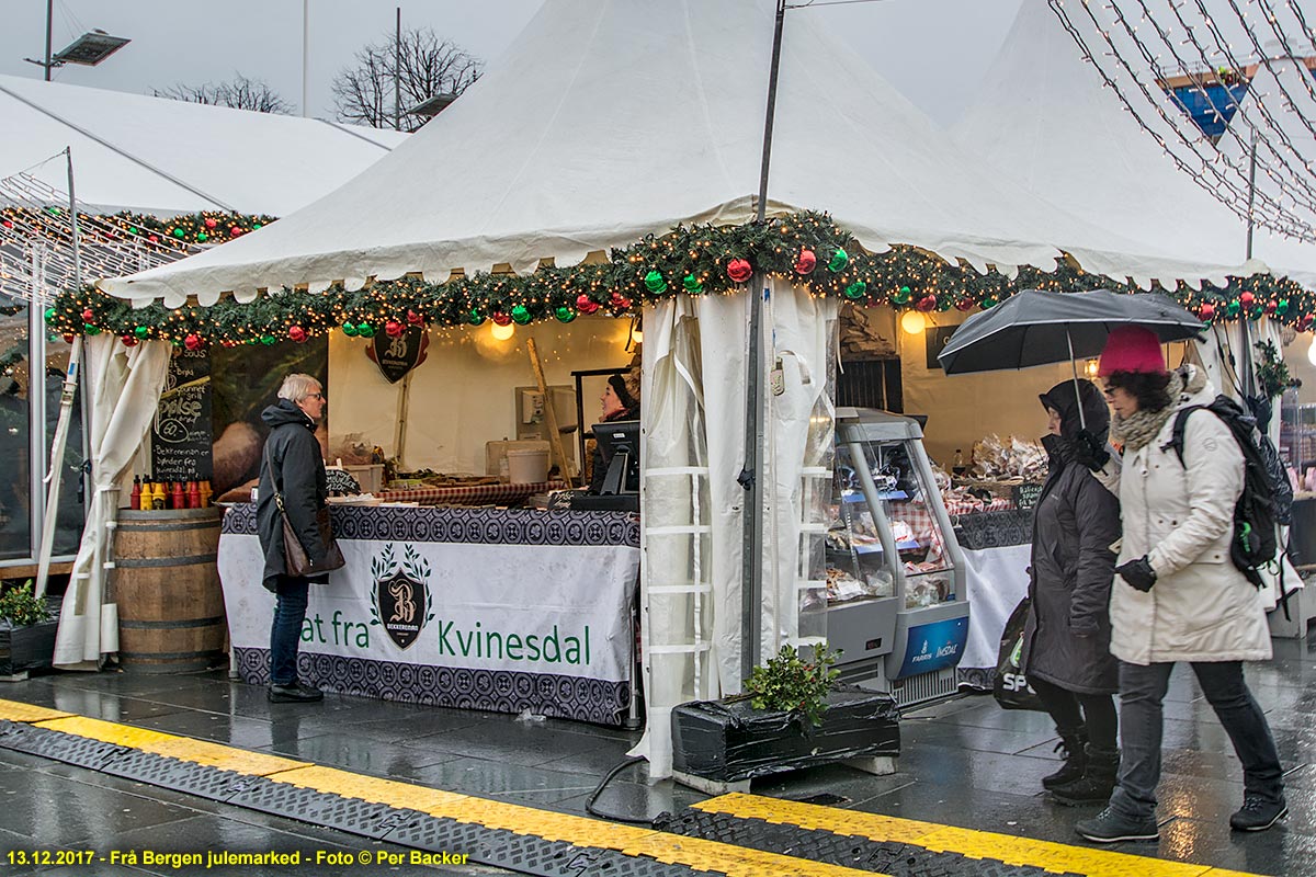 Frå Bergen julemarked