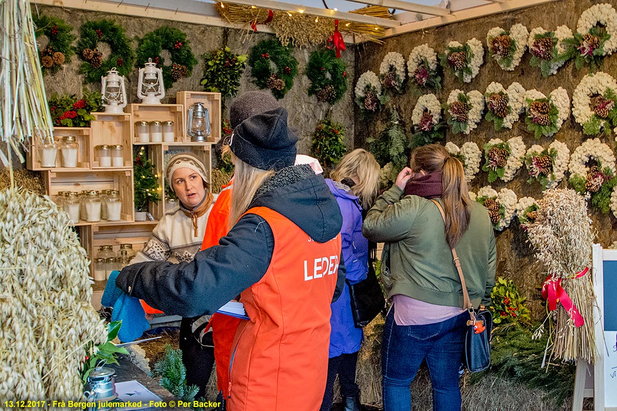 Frå Bergen julemarked