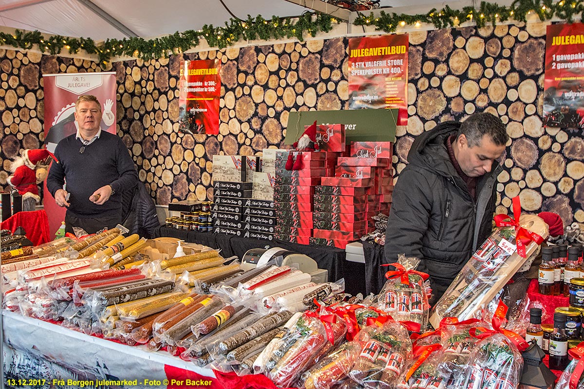 Frå Bergen julemarked