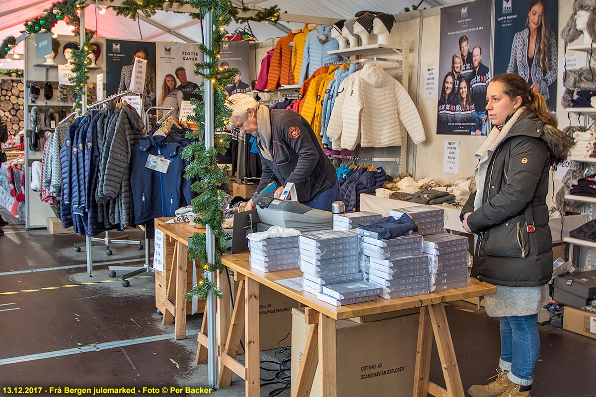 Frå Bergen julemarked