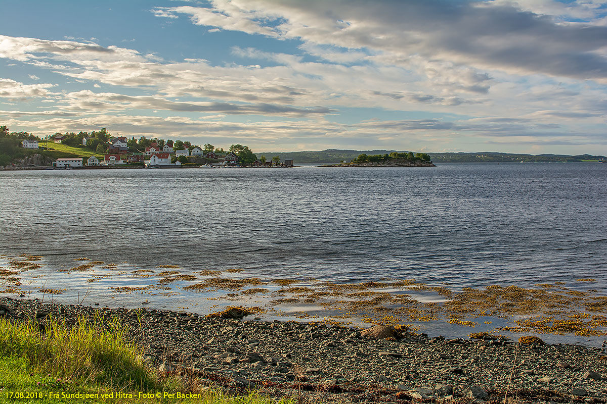 Frå Sundsjøen ved Hitra