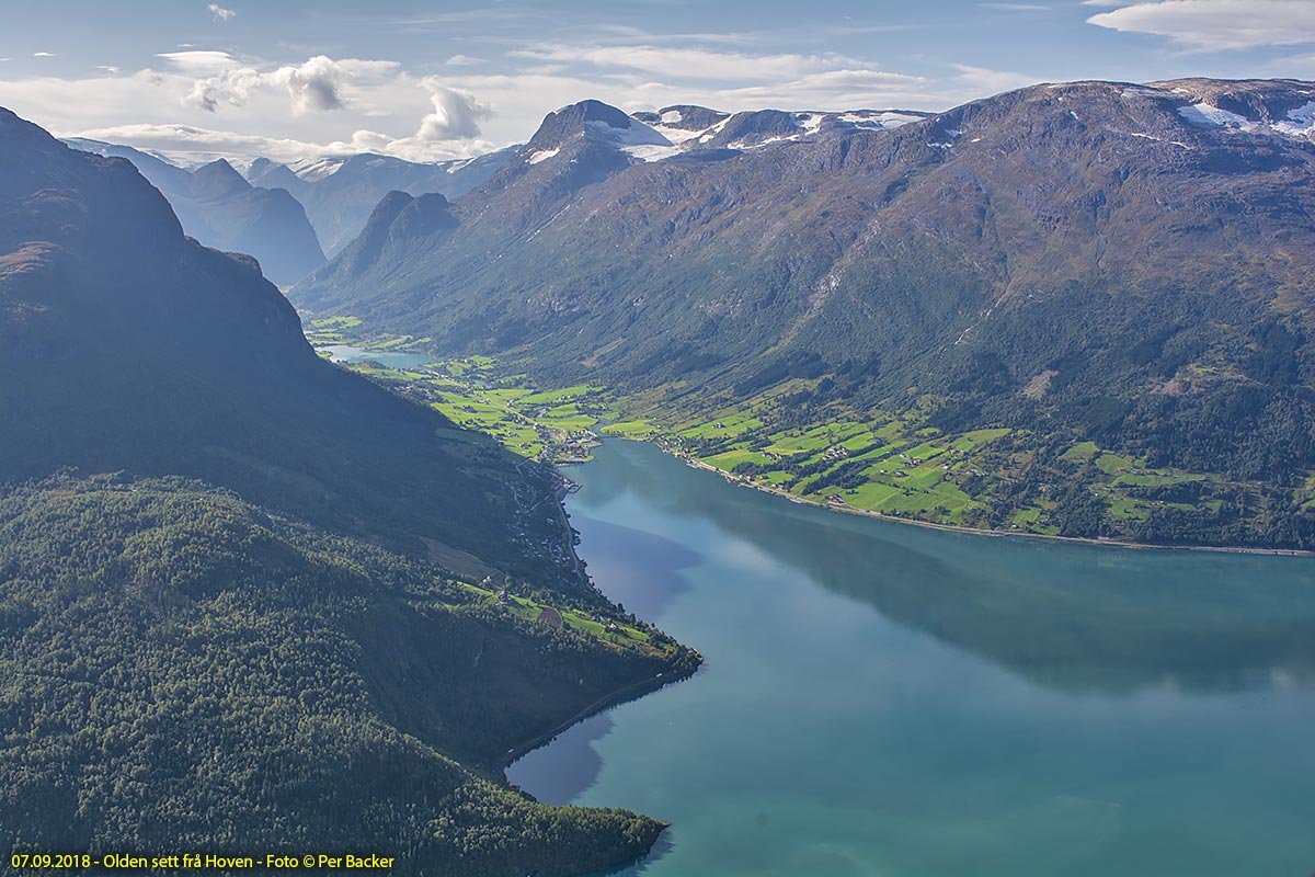 Olden sett frå Hoven