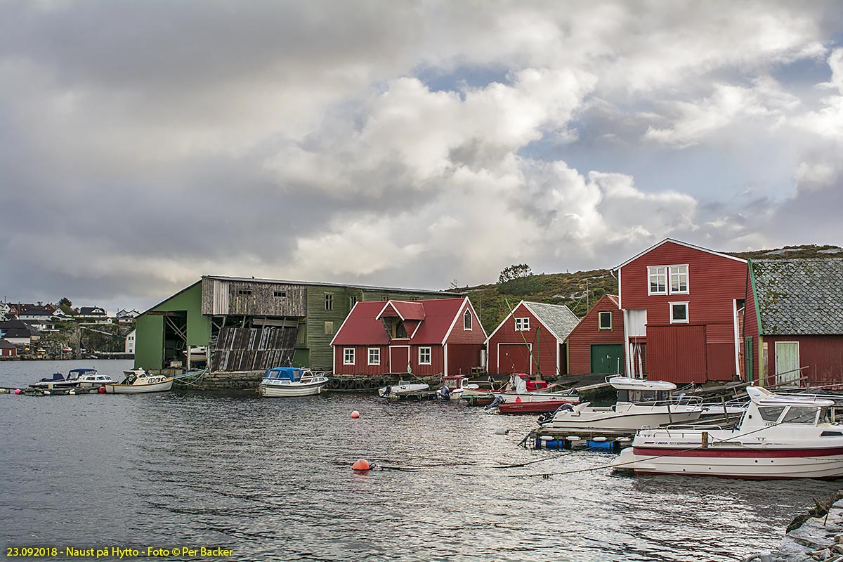 Naust på Hytto