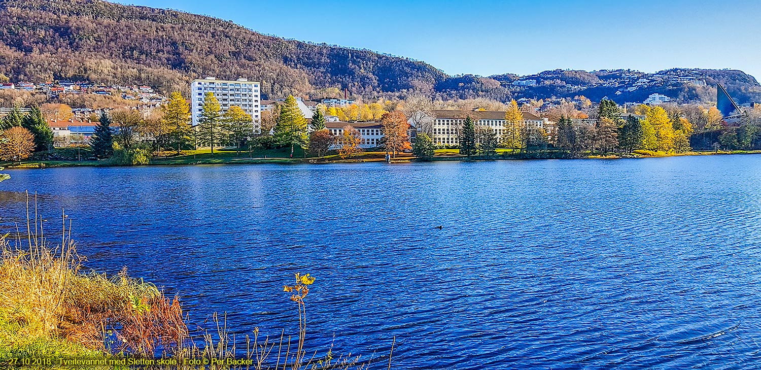 Tveitevannet med Sletten skole