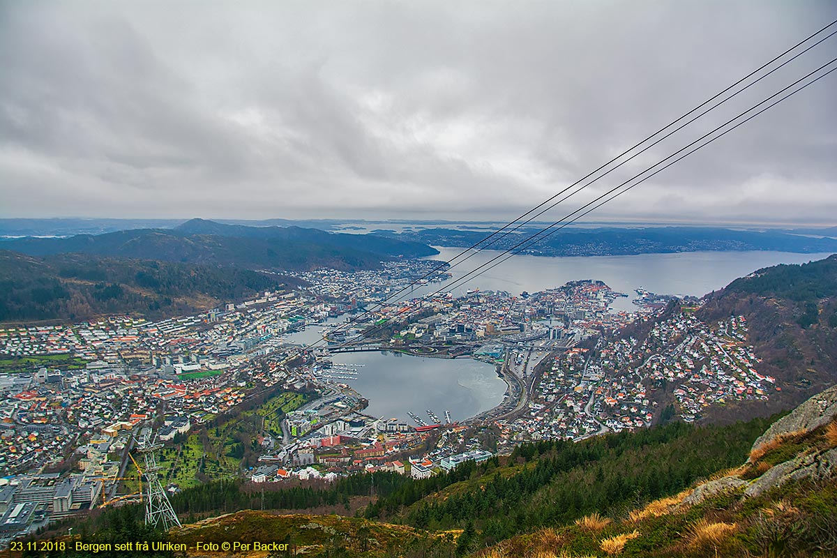 Bergen sett frå Ulriken