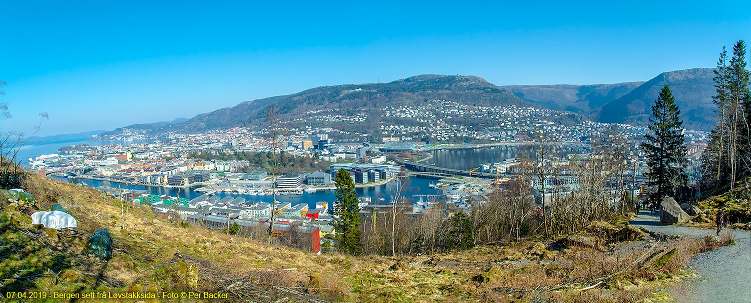 Bergen sett frå Løvstakksida