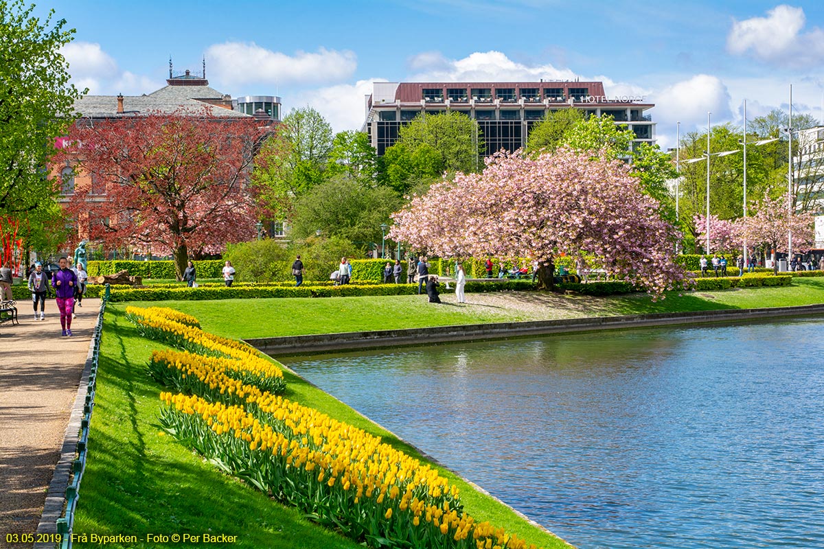 Frå Byparken