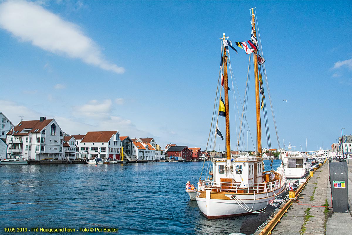 Frå Haugsund havn