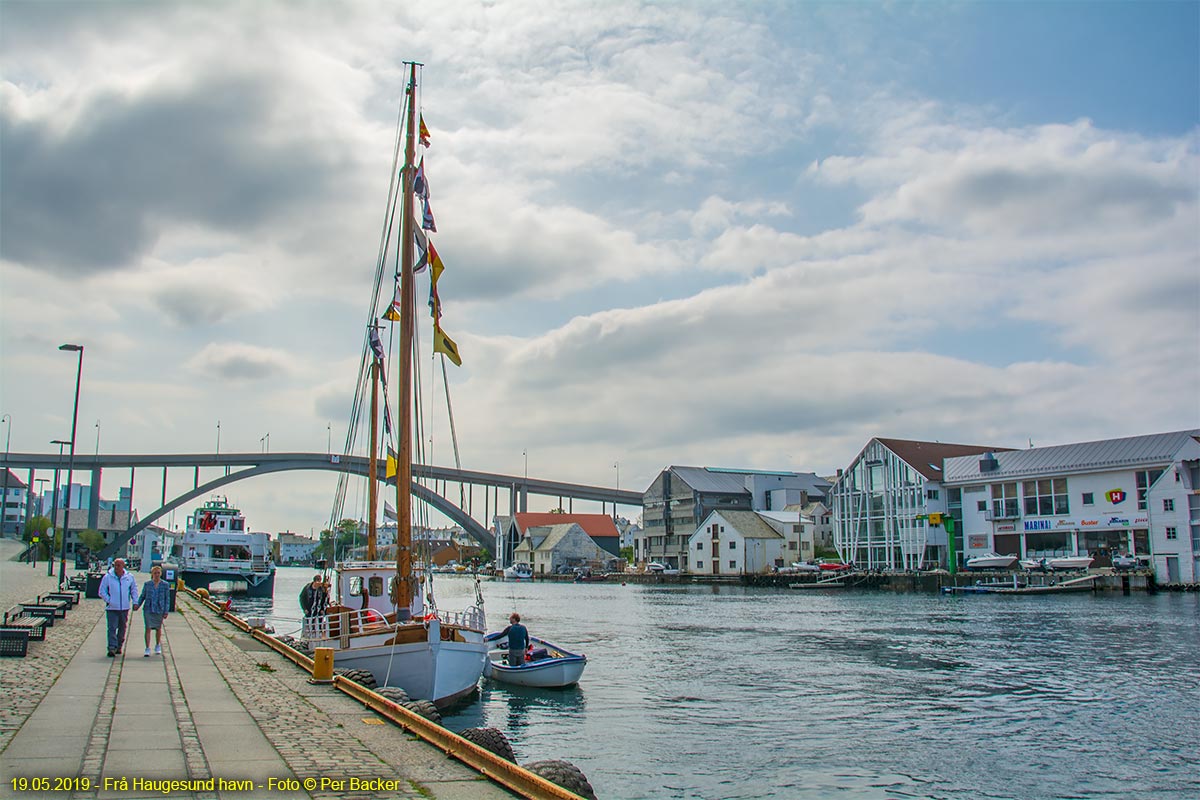 Frå Haugsund havn