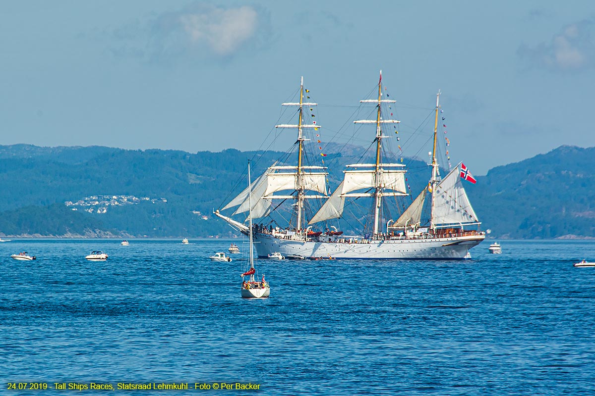 Tall Ships Races - avreise frå Bergen