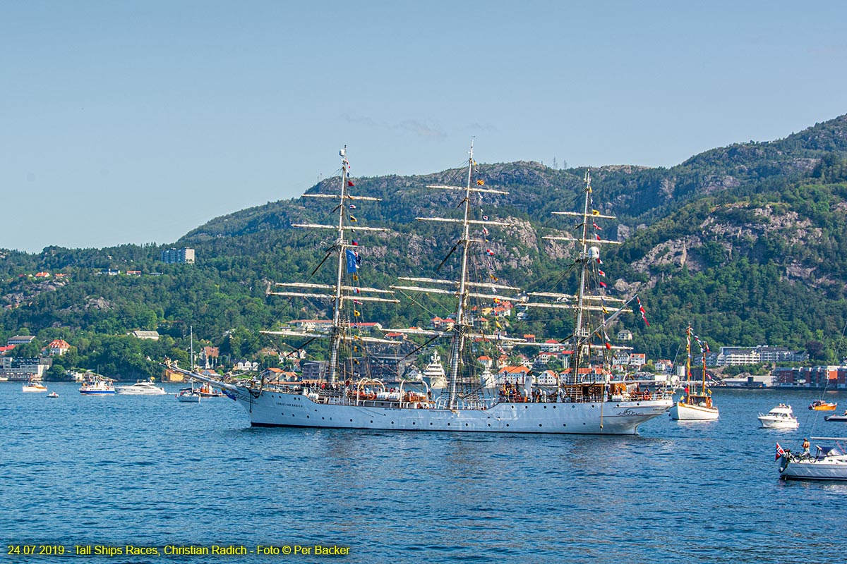 Tall Ships Races - avreise frå Bergen