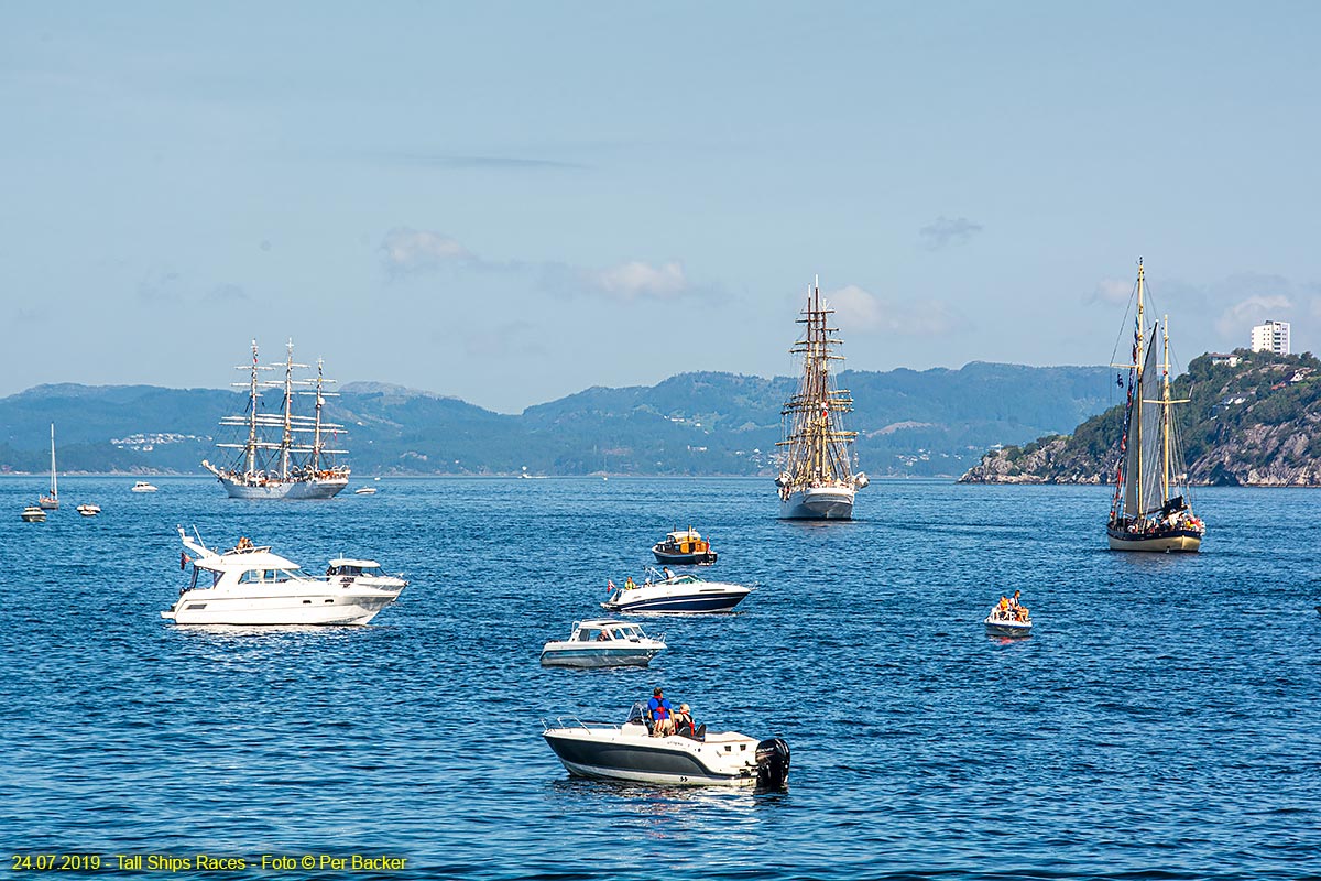 Tall Ships Races - avreise frå Bergen